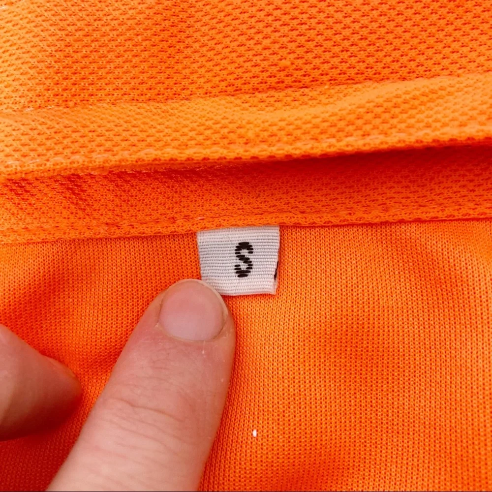 Orange dog vest sz small reflective